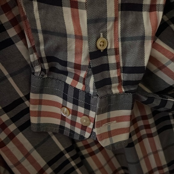 Burberry Long Sleeve Button Up Shirt Large - Picture 4 of 5